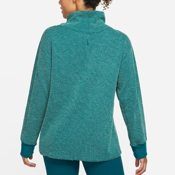 NWT Nike Yoga Luxe Cowl Neck Pullover Sweatshirt - Picture 2 of 10